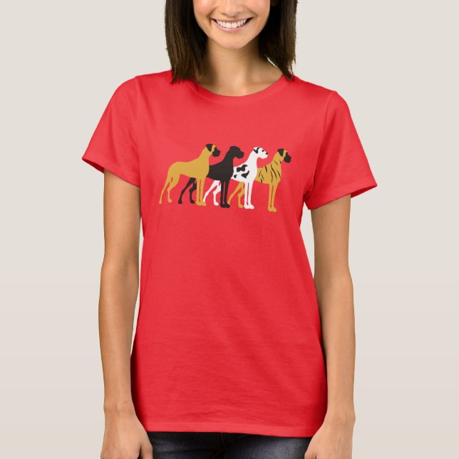 Great Danes - Invasion T-Shirt (Front)