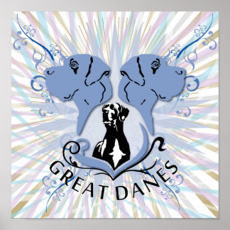 Great Danes poster