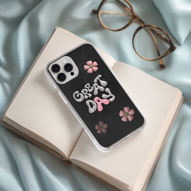 Great Day Playful Floral Phone Case (Creator Uploaded)