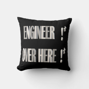 Great design for men who fix things engineer cushion