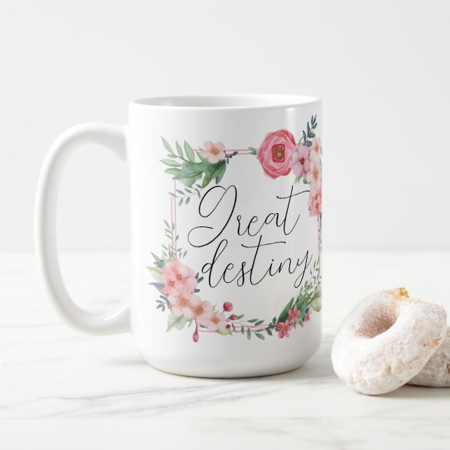 Great Destiny Coffee Mug (With Donut)