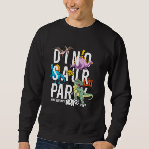 Great Dinosaurs Wild Animal Tyrannosaurus T Rex Di Sweatshirt