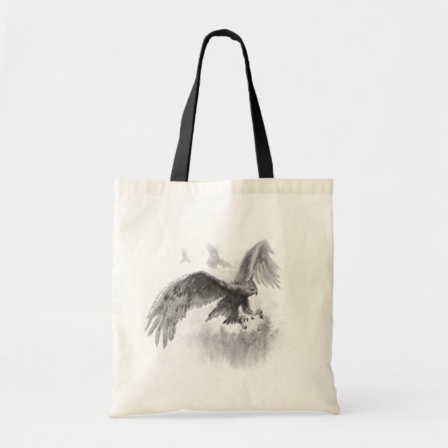 Great Eagles Sketch Tote Bag (Front)