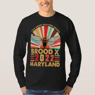 Great Eastern Brood X 2022 Cicada Insect Maryland T-Shirt