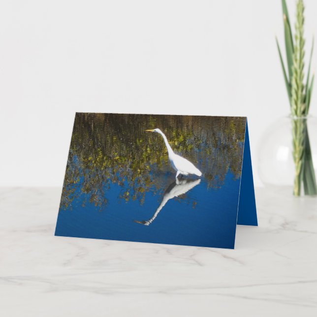 Great Egret #1 Greeting Card (Front)