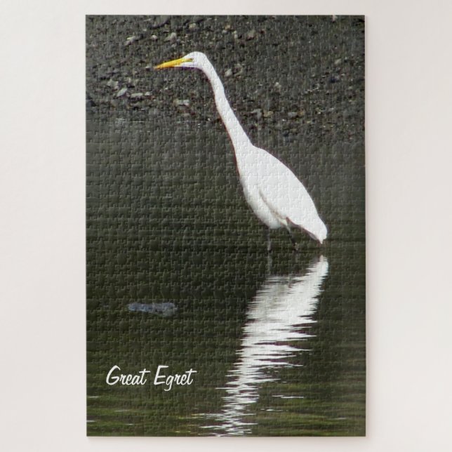 Great Egret Jigsaw Puzzle (Vertical)