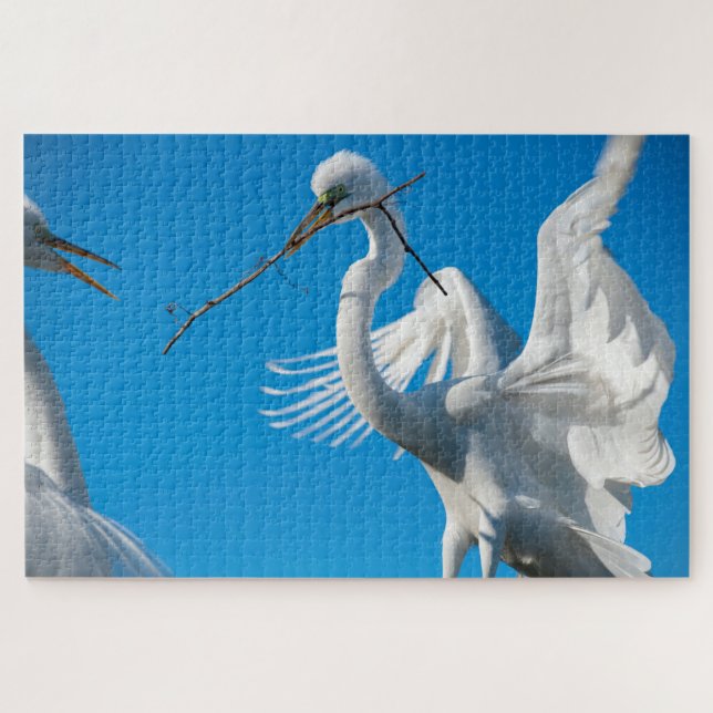 Great Egret Jigsaw Puzzle (Horizontal)