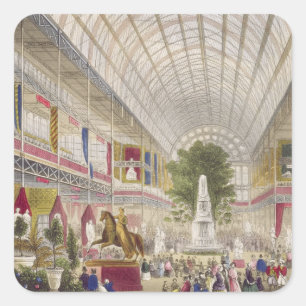 Great Exhibition, 1851: South Transept, from Inter Square Sticker