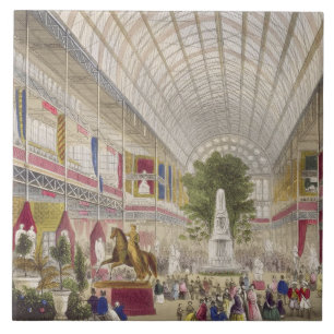 Great Exhibition, 1851: South Transept, from Inter Tile