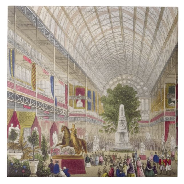 Great Exhibition, 1851: South Transept, from Inter Tile (Front)