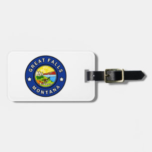 Great Falls Montana Luggage Tag