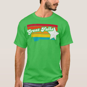 Great Falls Montana Vintage Distressed Souvenir 2 T-Shirt