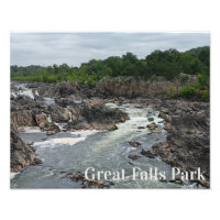 Great Falls Park Potomac River at Mather Gorge