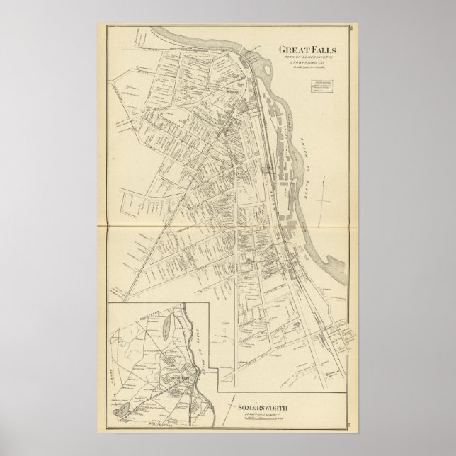 Great Falls, Somersworth Poster (Front)