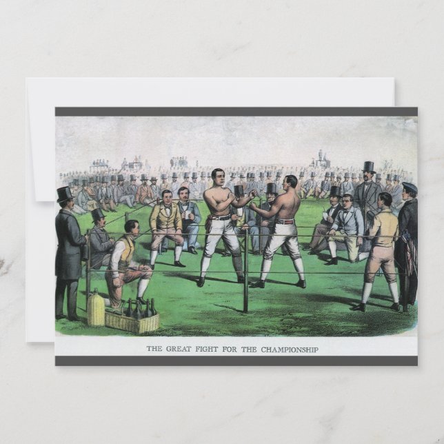 Great Fight for the Championship, Vintage Boxing (Front)