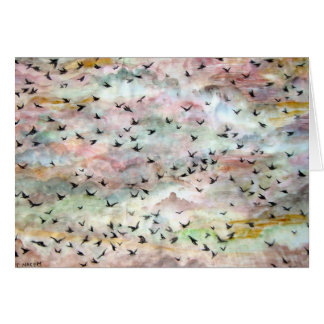 Great Flock in Flight