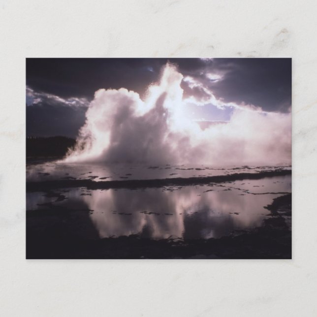 Great Fountain Geyser Postcard (Front)