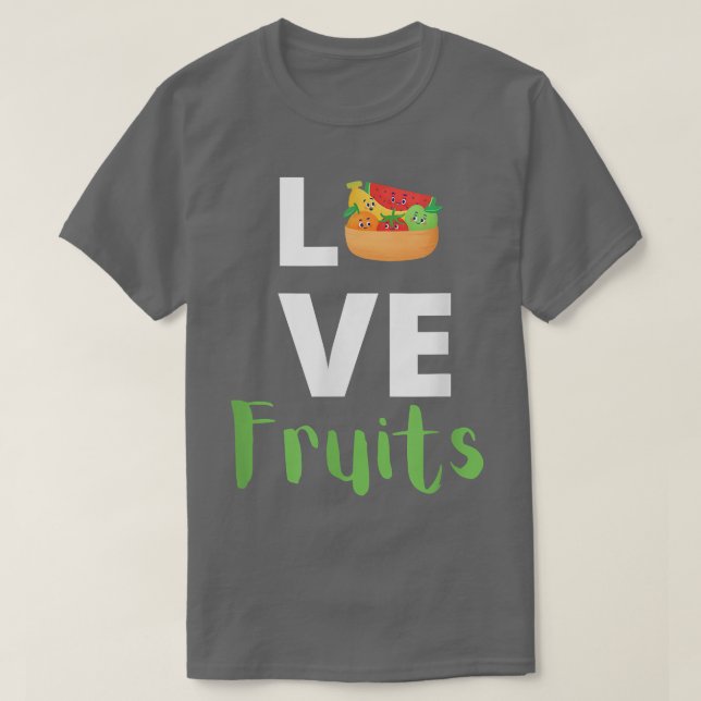 Great fruit lover wear, vegans, vegetarians  T-Shirt (Design Front)