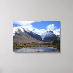 Great Gable and Kirk Fell Wasdale Lake District Canvas Print