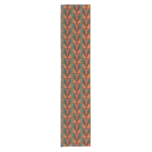Great Gatsby Feathers art deco design Short Table Runner