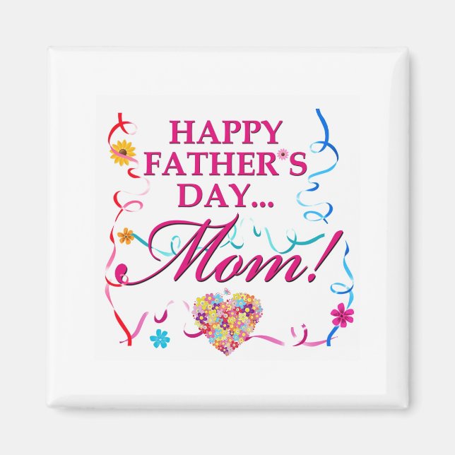 Great Gift for a Single Mum Magnet (Front)