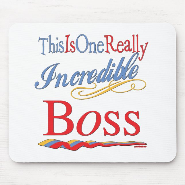 Great Gifts For Boss Mouse Pad (Front)