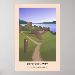 Great Glen Way Scotlands Great Trails Poster