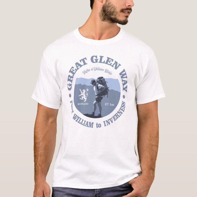 Great Glen Way T-Shirt (Front)