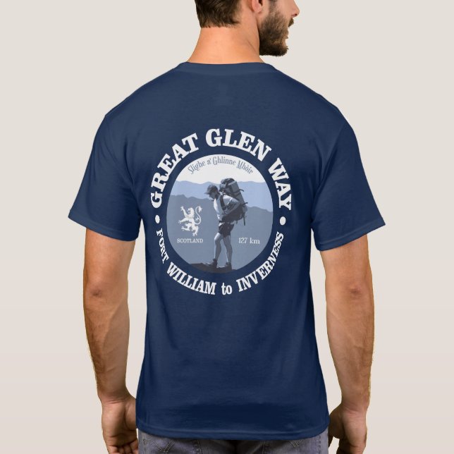 Great Glen Way T-Shirt (Back)