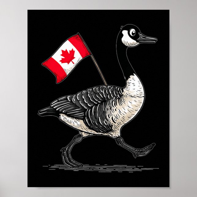 Great Goose Animal Costume For Canada Lovers  Poster (Front)