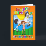 Great Granddaughter Birthday Card - With Cutie Pie<br><div class="desc">Great Granddaughter Birthday Card - With Cutie Pie Longstocking</div>
