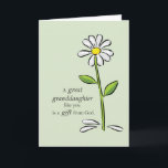 Great Granddaughter Birthday, Religious Green Dais Card<br><div class="desc">A great granddaughter is a very special blessing in your life and sending her this birthday card will let her know just how much you appreciate her.</div>