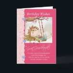 great granddaughter birthday wishes greeting card<br><div class="desc">great granddaughter birthday wishes greeting card</div>