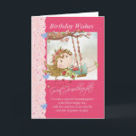 great granddaughter birthday wishes greeting card<br><div class="desc">great granddaughter birthday wishes greeting card</div>
