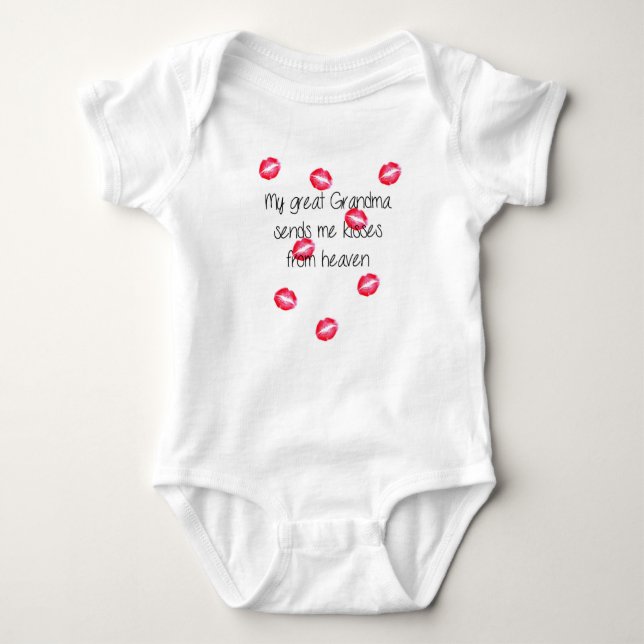 Great Grandma Baby Bodysuit (Front)