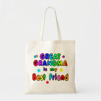 Great Grandma Best Friend Tote Bag
