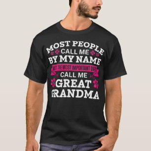 Great Grandma bibi & tina animals T-Shirt