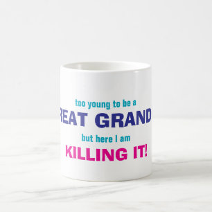 GREAT GRANDMA Customisable Coffee Mug