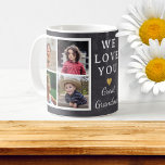 Great Grandma Grandchildren 4 Photo Collage Coffee Mug<br><div class="desc">Personalised photo mug with template for 8 photos. Makes a special gift for great grandma with photos and message from her grandchildren.</div>
