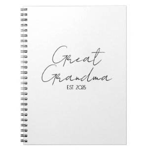 Great Grandma Great Grandpa Set •New Great Gra Notebook