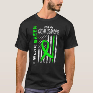 Great Grandma Kidney Disease Cerebral Palsy Awaren T-Shirt
