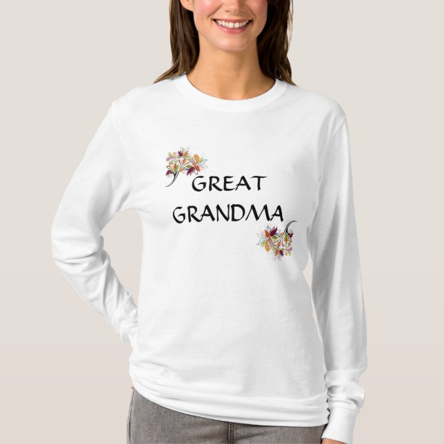 Great Grandma Ladies Top (Front)