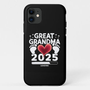 Great grandma Loading 2025 Pregnancy Announcement Case-Mate iPhone Case