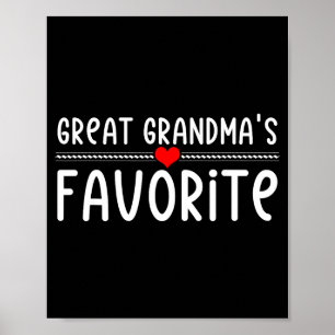 Great Grandmas Favorite  Poster
