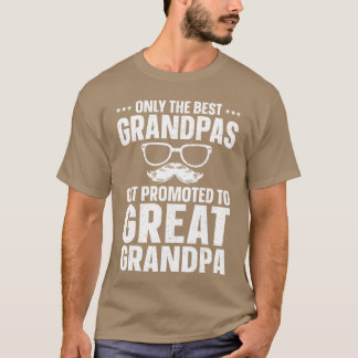 Great Grandpa Art For Dad Men Great Grandparent Gr T-Shirt
