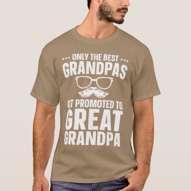 Great Grandpa Art For Dad Men Great Grandparent Gr T-Shirt (Front)