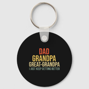 Great Grandpa For Fathers Day Key Ring