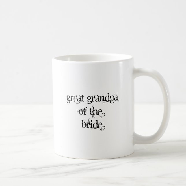 Great Grandpa of the Bride Coffee Mug (Right)