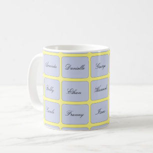 Great Grandparent Grandchildren's Names Mug