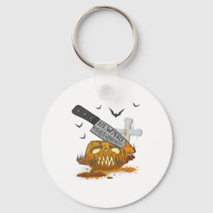 Great-grandparents Funny Halloween Party  Key Ring